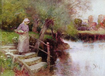 Waiting for the Ferry by Thomas Mackay
